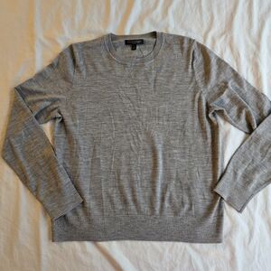 Banana Republic 🐑 sz L 100% fine Merino Wool crewneck sweater